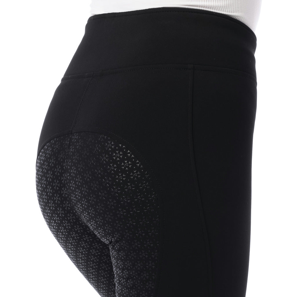 PANTALON SOFTSHELL EQUITHÈME "DOLOMYT", FOND SILICONE, femme