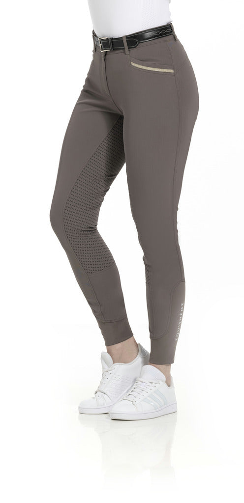 PANTALON EQUITHÈME "GIZEL", FOND SILICONE