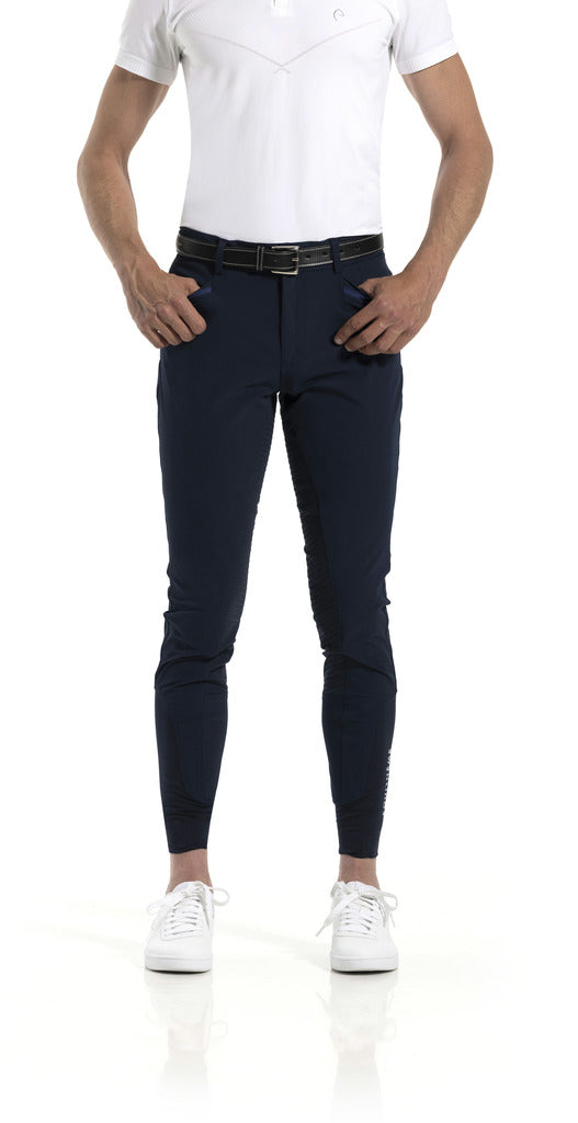 PANTALON EQUITHÈME "GEORG" FOND SILICONE, HOMME, 2 coloris