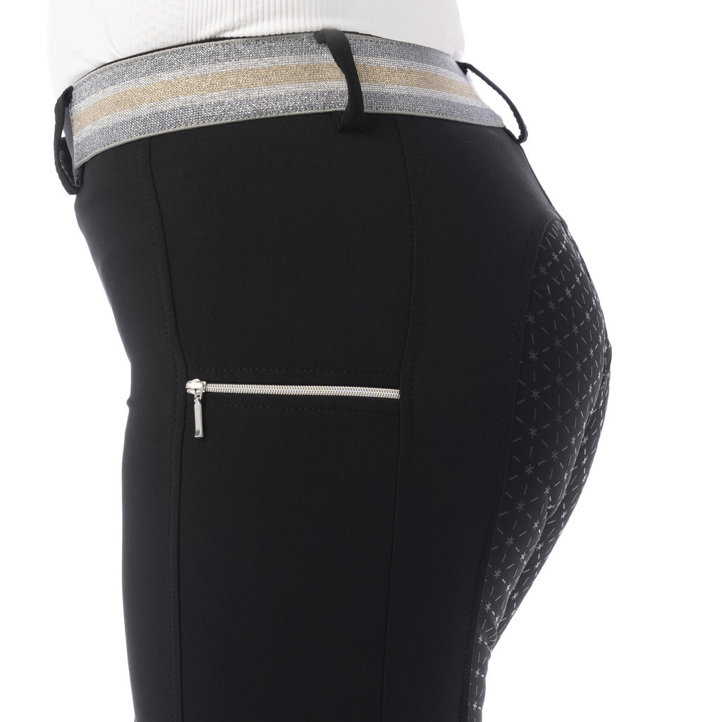 PANTALON EQUITHÈME "LOR", FOND SILICONE