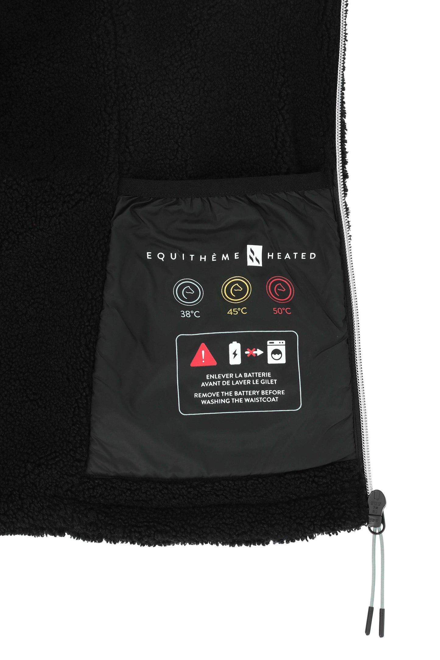 Gilet polaire chauffant EQUITHÈME Heated - Valery - pour Femme