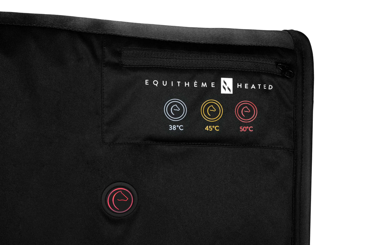Chauffe-dos EQUITHÈME Heated - 2 tailles à choix