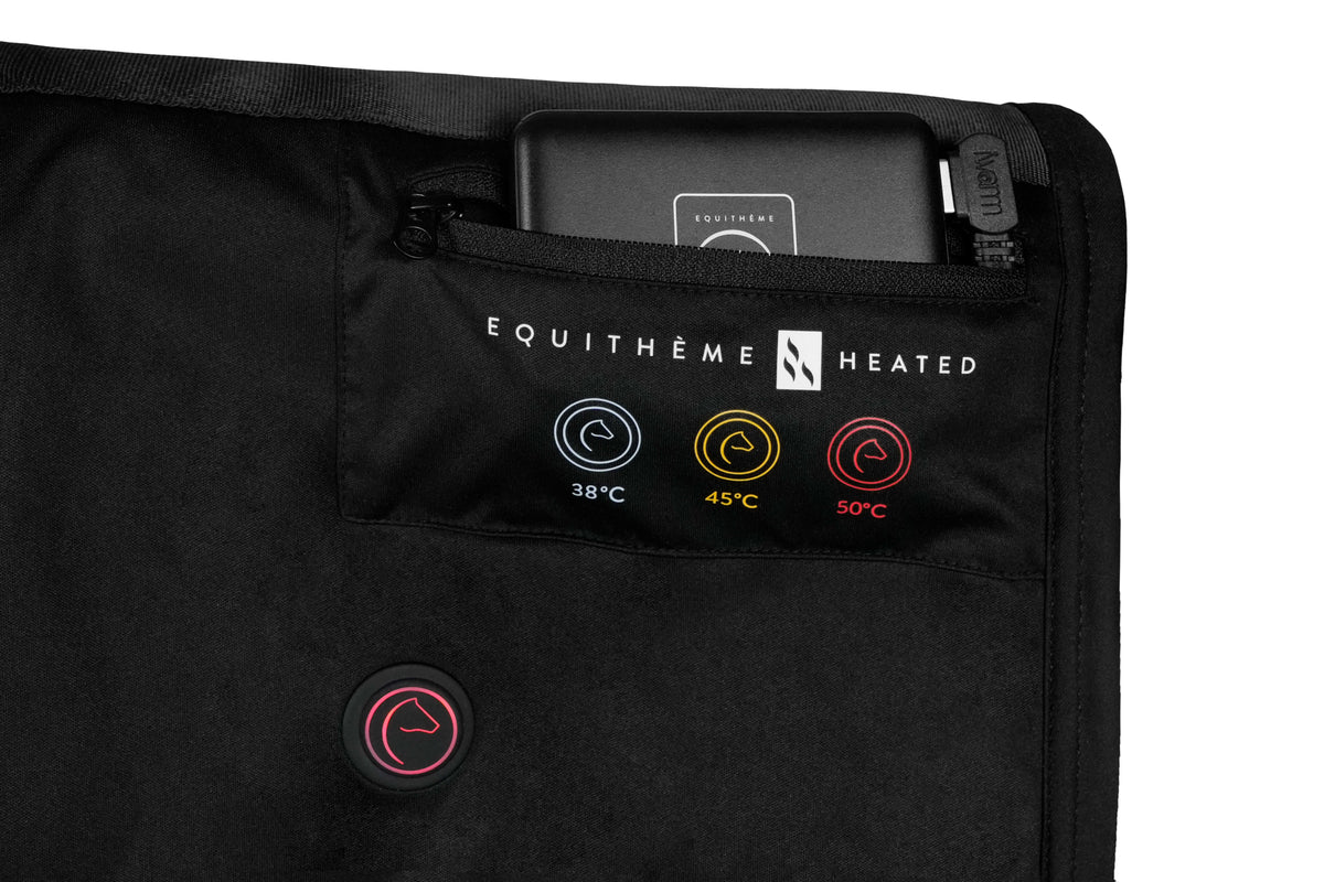 Chauffe-dos EQUITHÈME Heated - 2 tailles à choix