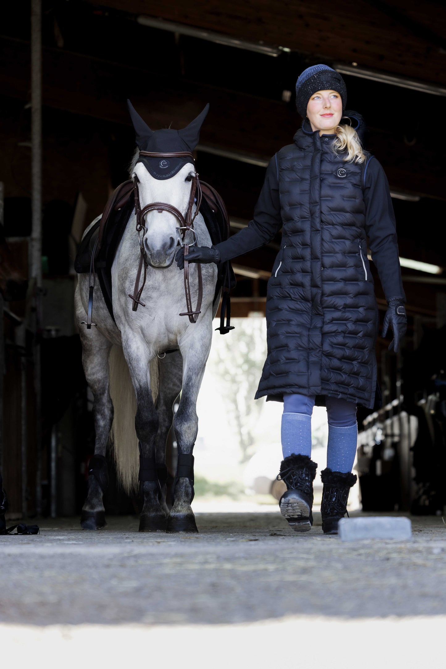 Bonnet Je t'aime EQUITHÈME - Mae - 2 coloris à choix