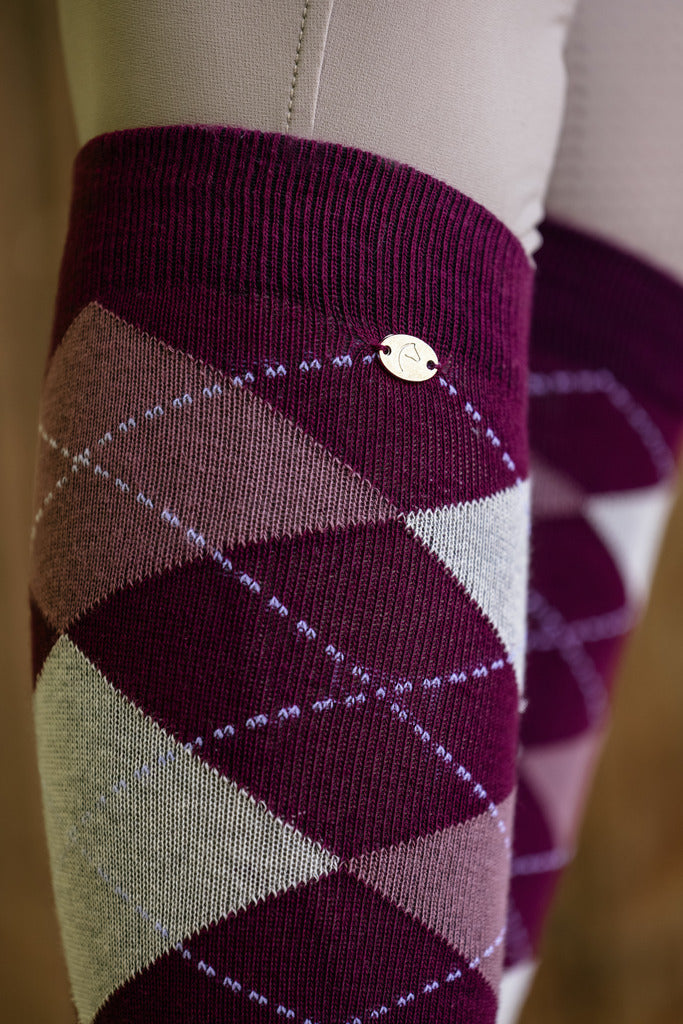 CHAUSSETTES EQUITHÈME - ARGYLE, 14 coloris