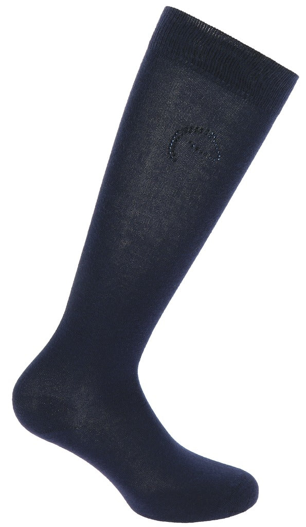 CHAUSSETTES EQUITHÈME "LOGO", 2 coloris