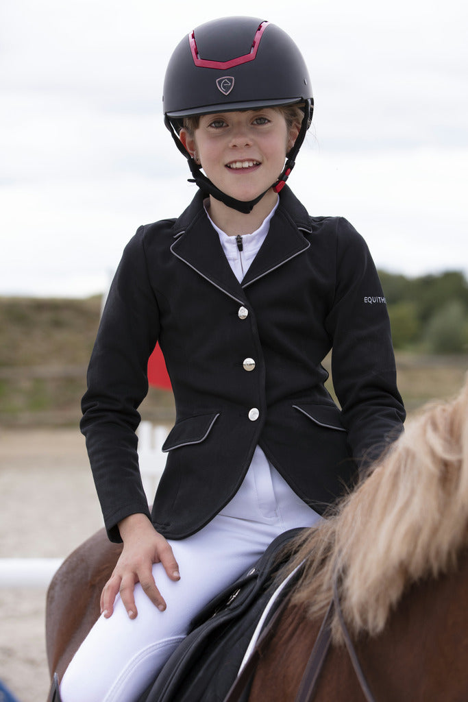 VESTE DE CONCOURS EQUITHÈME "SOFT CLASSIC", unisexe, enfant et adulte, 2 coloris