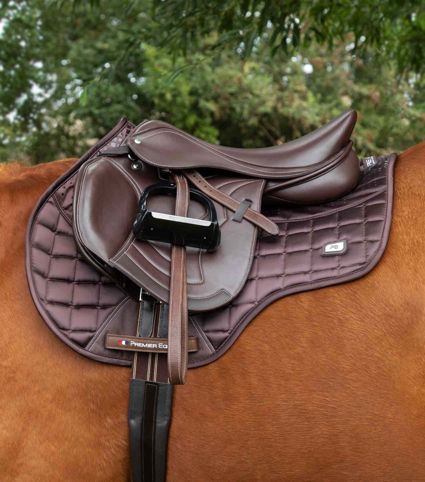 Selle de saut PREMIER EQUINE "Sautiller", en synthétique