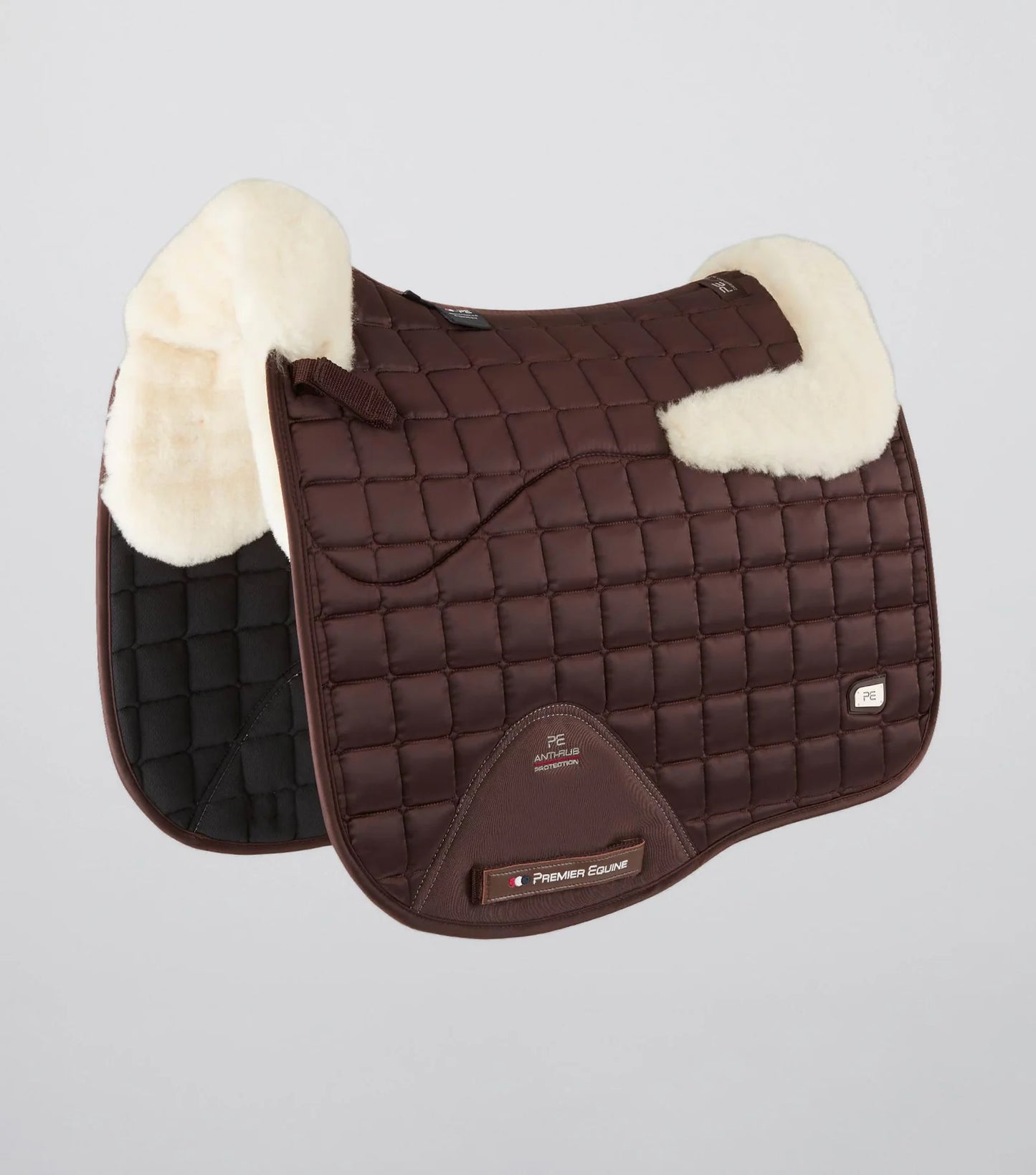 Tapis de dressage PREMIER EQUINE en laine satinée Atlantis Close Contact