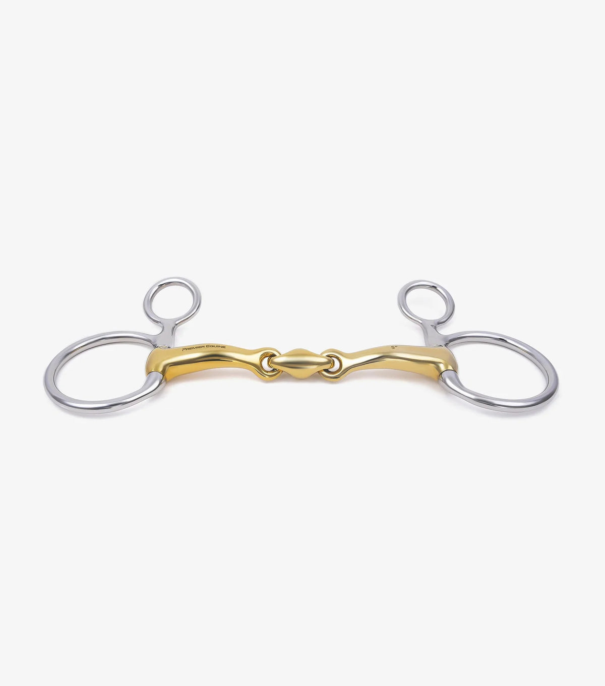 Mors Baucher Double brisure en cuivre