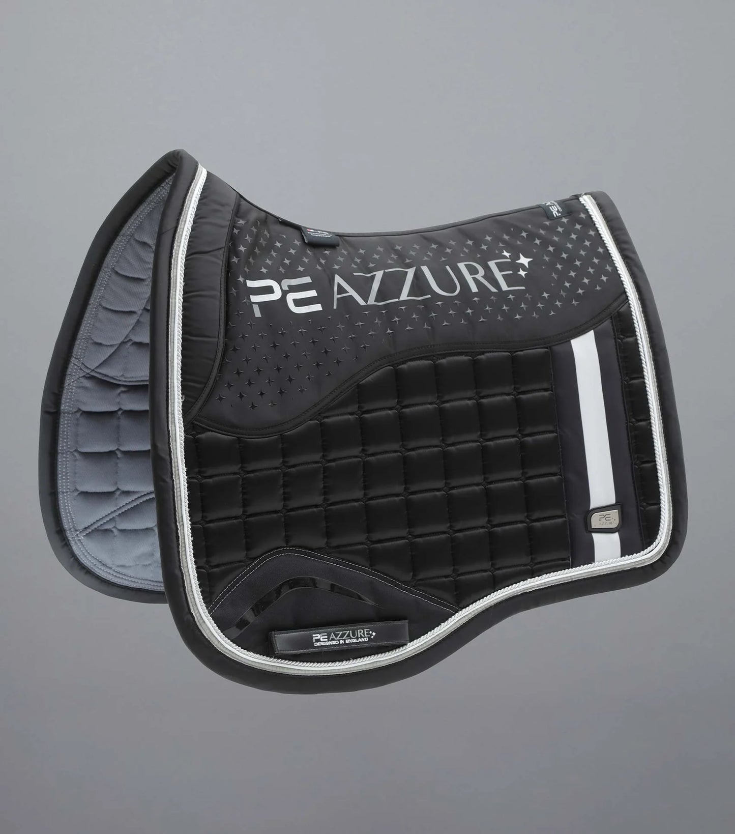 Tapis de dressage PREMIER EQUINE Azzure, antidérapant, en satin