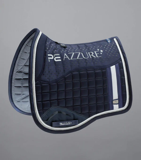 Tapis de dressage PREMIER EQUINE Azzure, antidérapant, en satin