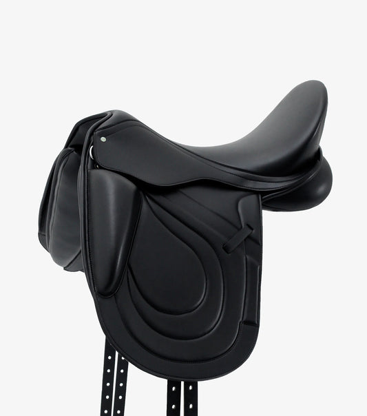 Selle de dressage mono-quartier PREMIER EQUINE Bletchley en synthétique