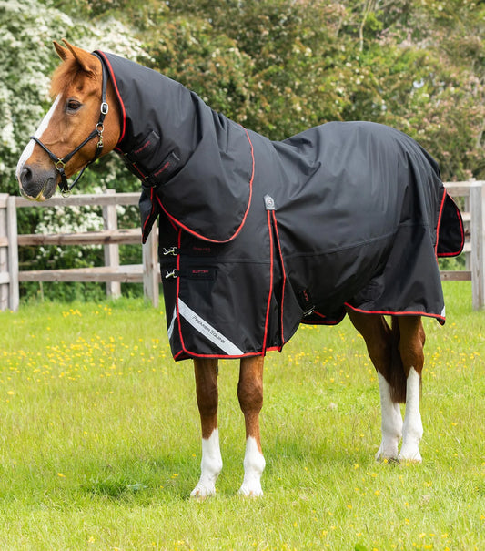 Couverture d'extérieur PREMIER EQUINE "BUSTER 840D" 250g avec couvre-cou classique amovible