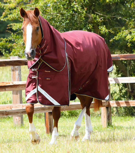 Couverture d'extérieur PREMIER EQUINE "BUSTER 840D" Zero 0g avec couvre-cou classique amovible