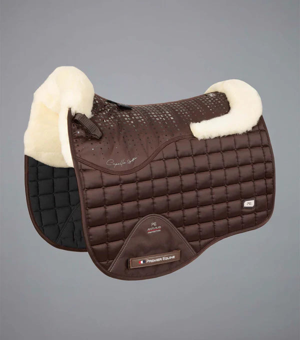 Tapis de dressage PREMIER EQUINE en laine mérinos Close Contact Capella