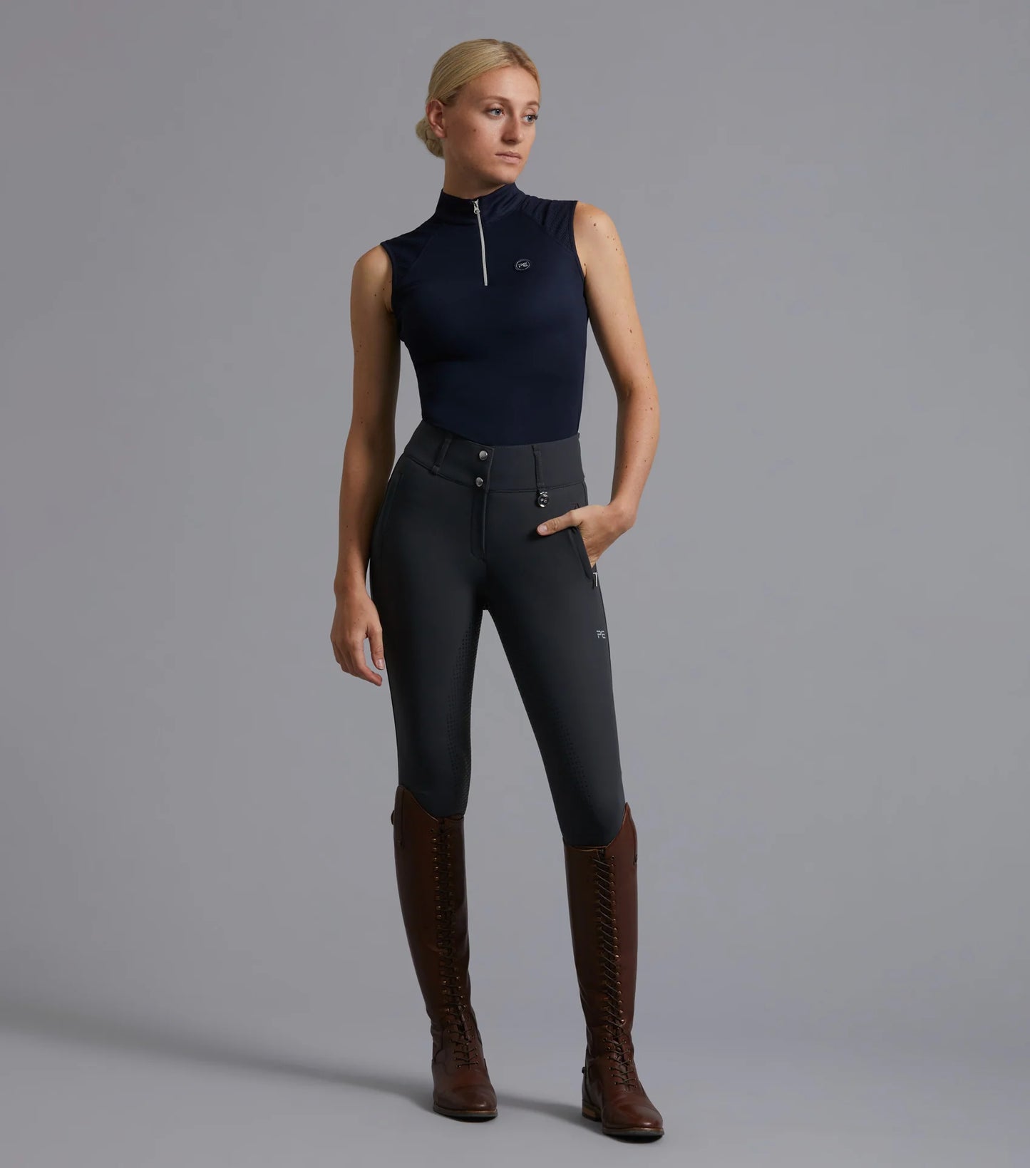 Carapello Ladies Full Seat Gel Riding Breeches