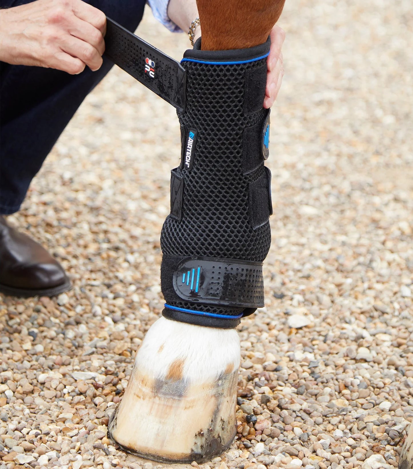 Guêtres de compression refroidissantes PREMIER EQUINE "Cold Water"