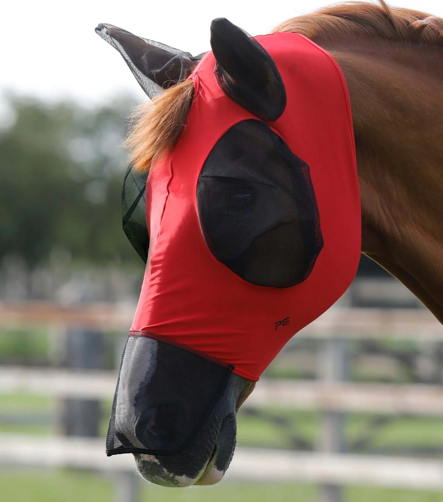 Masques anti-mouches PREMIER EQUINE avec filet nasal