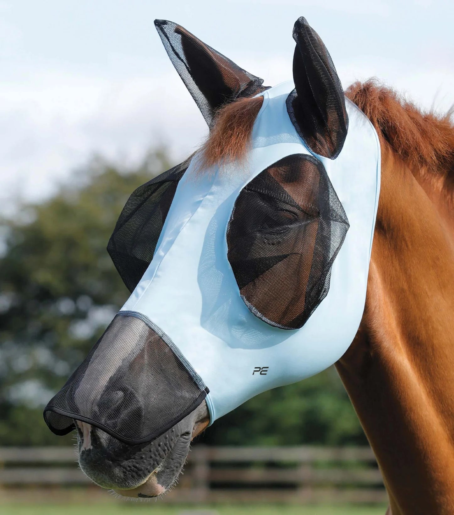 Masques anti-mouches PREMIER EQUINE avec filet nasal