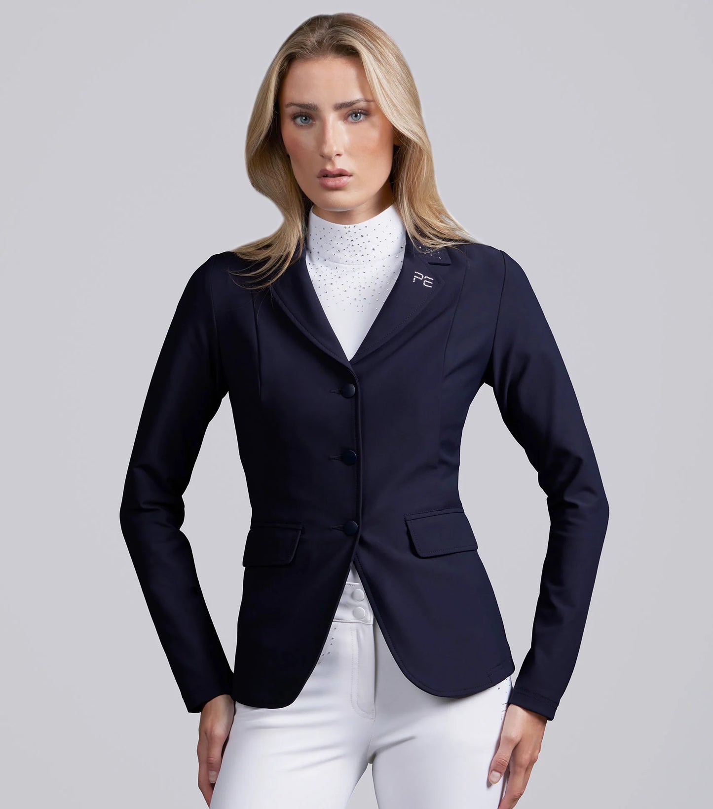 Veste de concours Navy - Crystello Premier Equine
