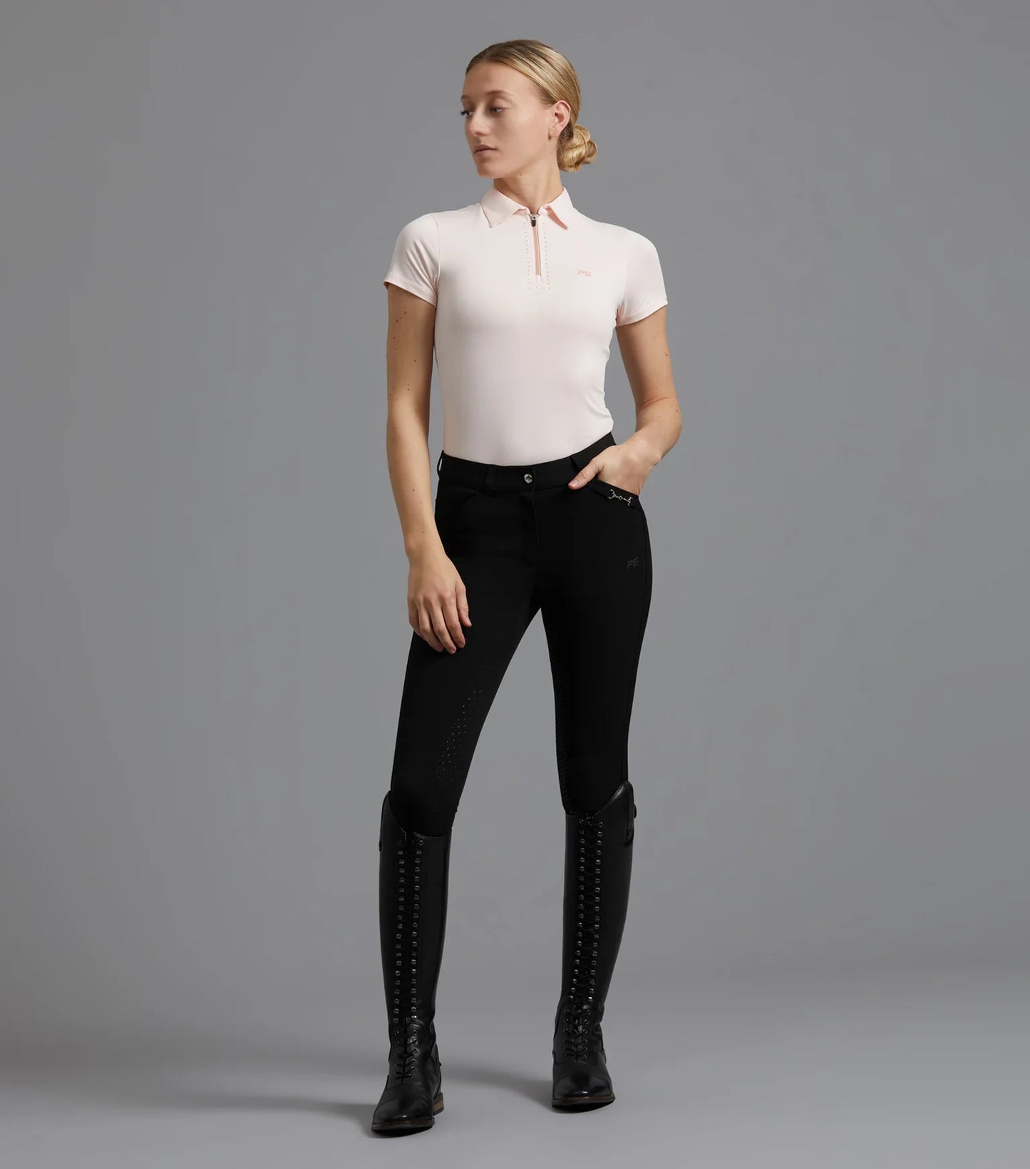 Delta Ladies Full Seat Gel Riding Breeches