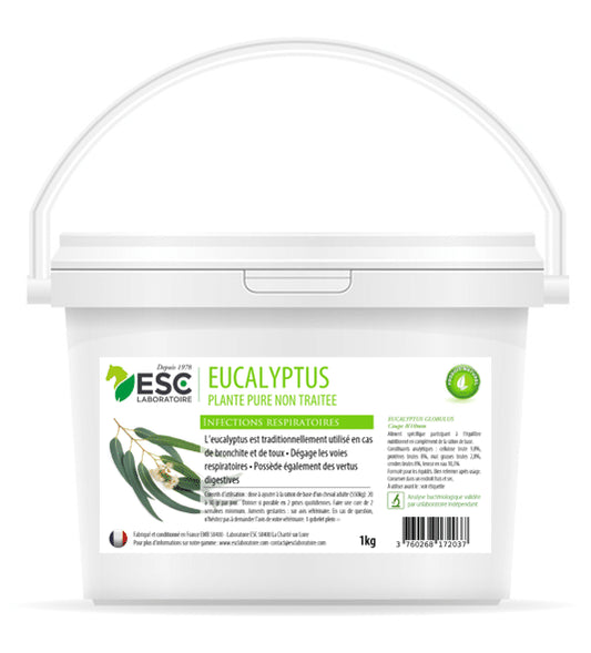 EUCALYPTUS ESC – Respiration cheval – Plante pure