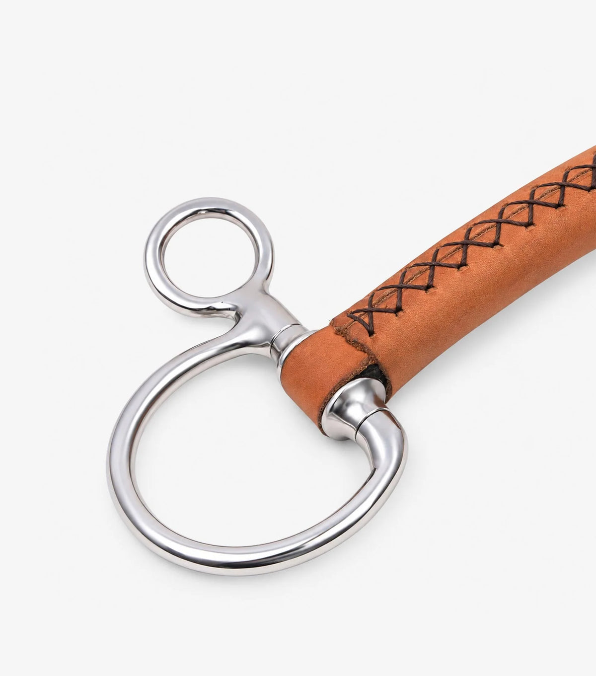 Mors Baucher droit en cuir
