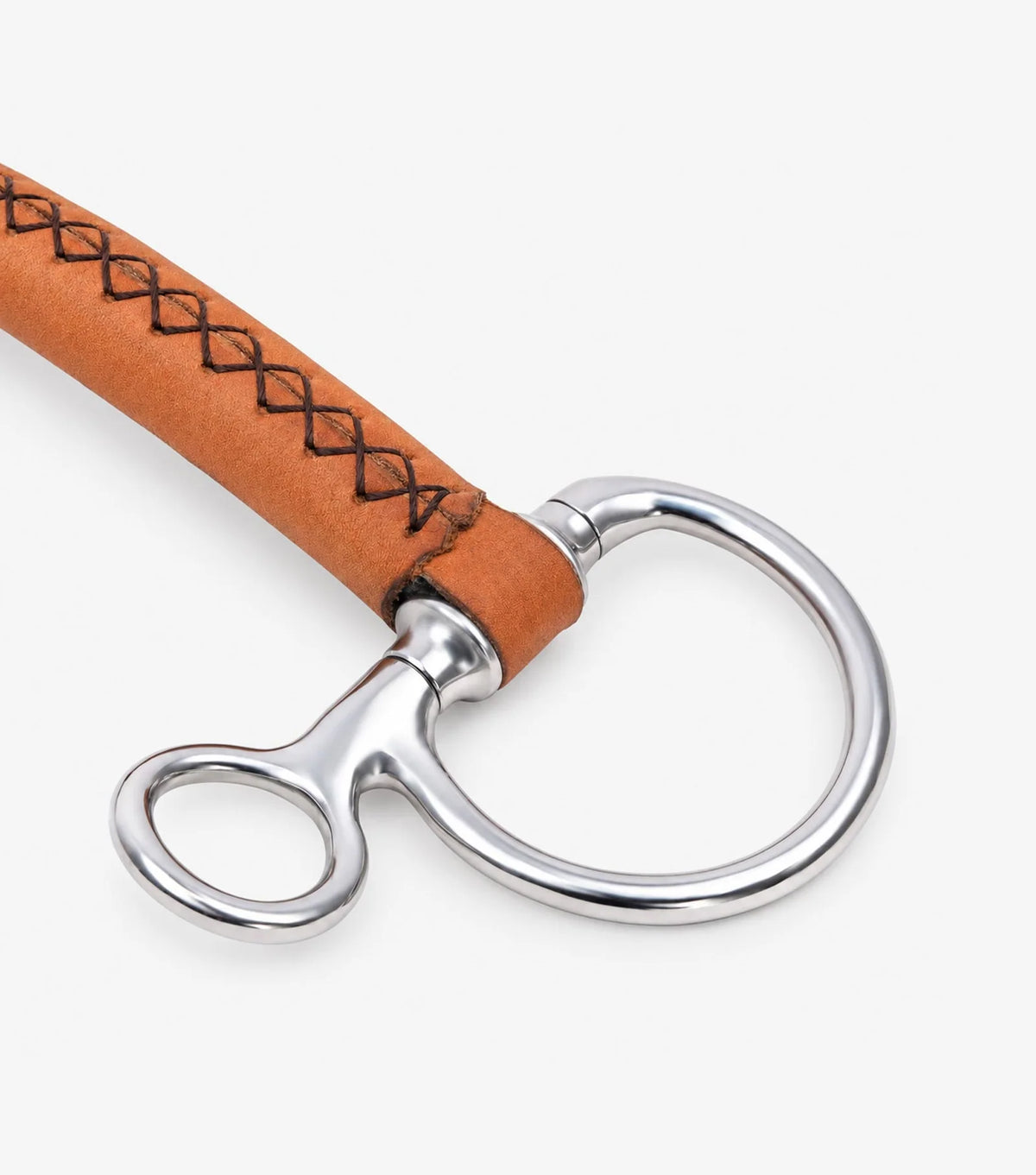 Mors Baucher droit en cuir
