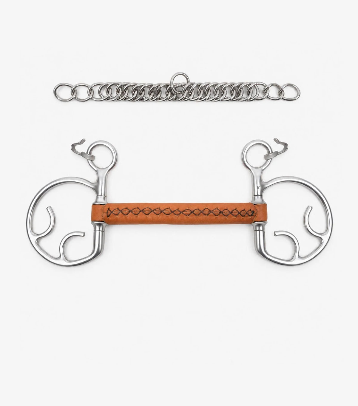 Mors Kimblewick droit en cuir