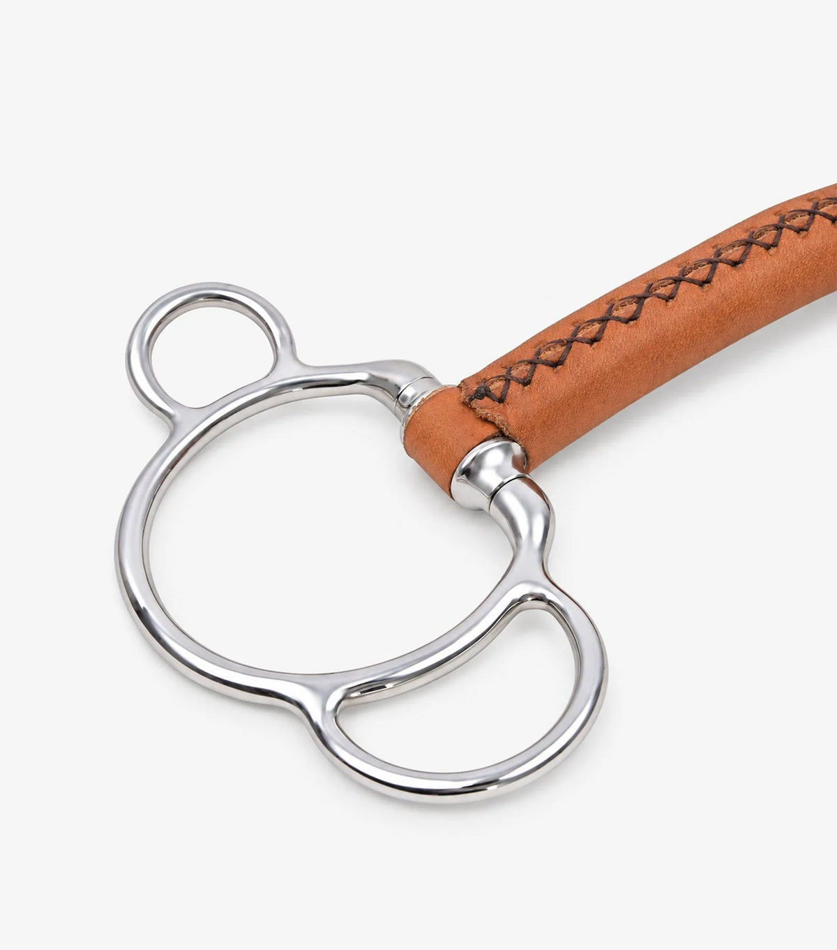 Mors réglable droit en cuir