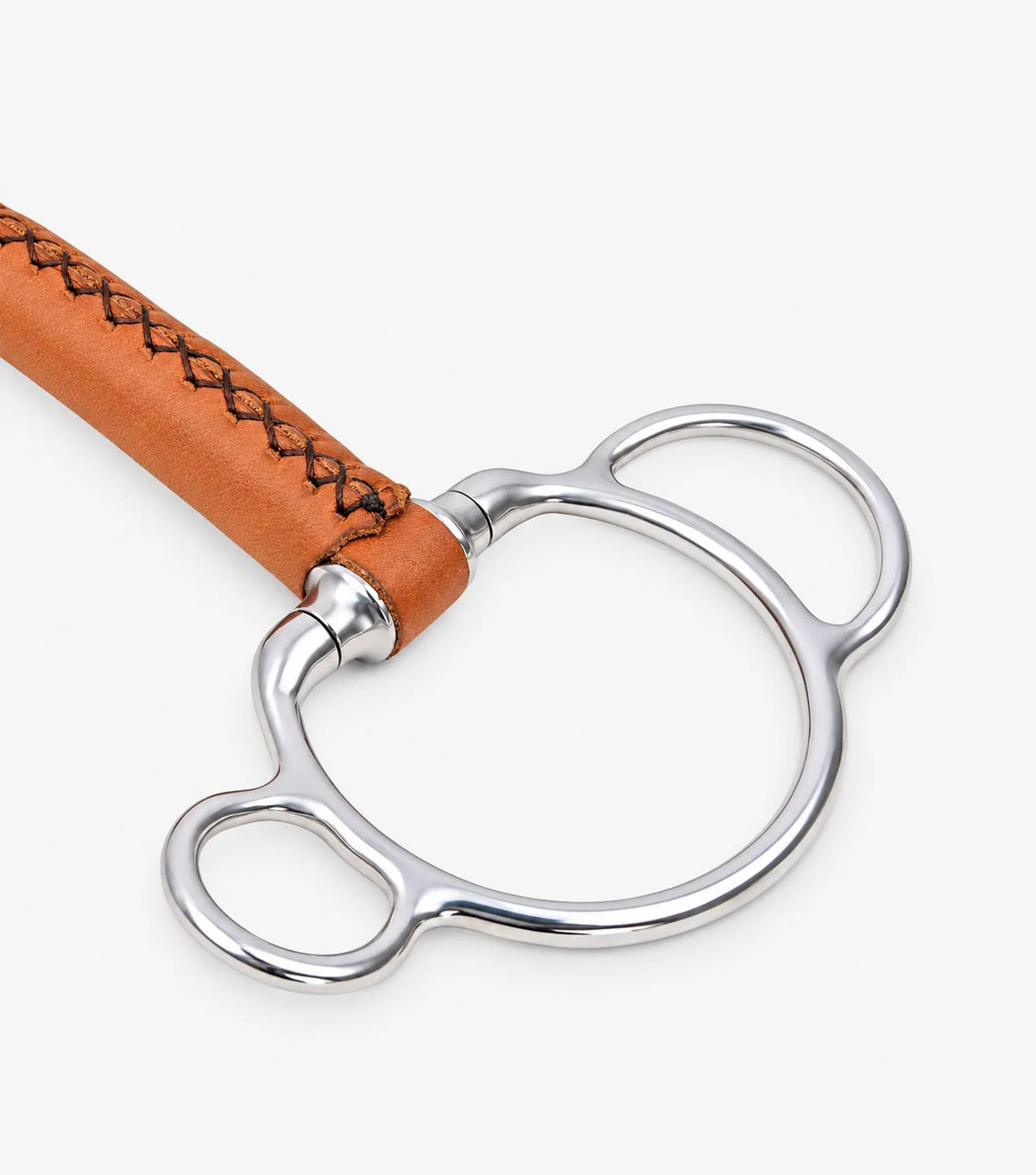 Mors réglable droit en cuir