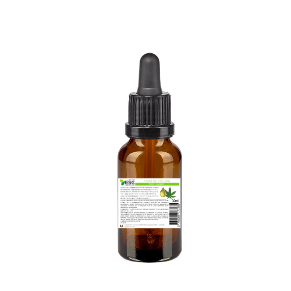 HUILE DE CBD 20% Cheval ESC – Stress et raideurs articulaires