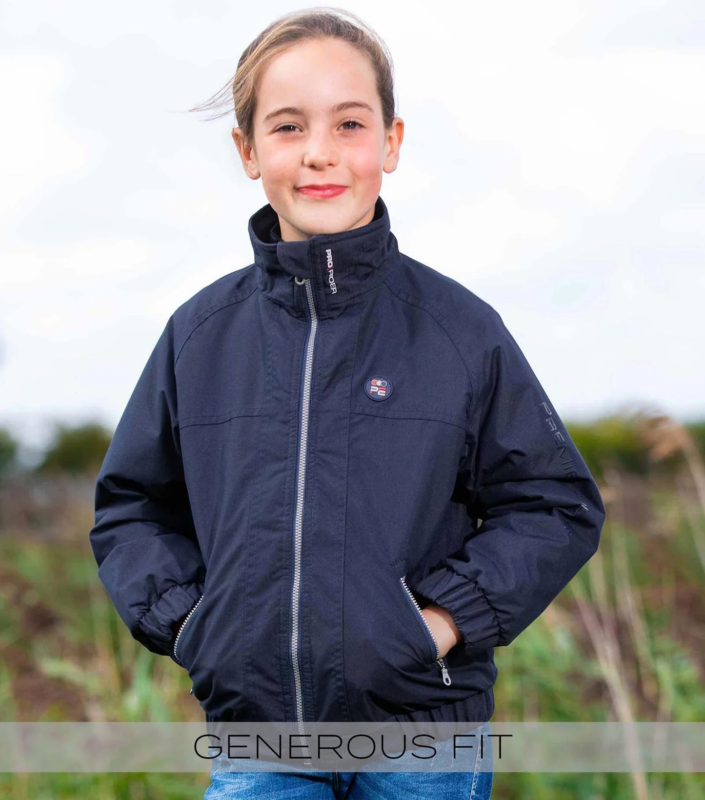 Veste d'équitation imperméable unisexe PREMIER EQUINE Junior Pro Rider, 6 coloris