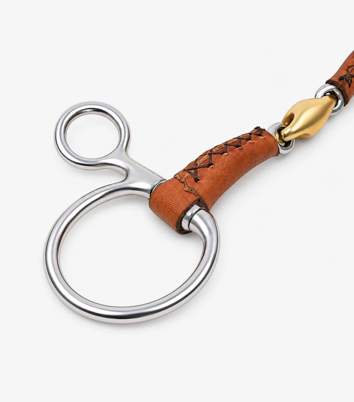 Mors Baucher en cuir