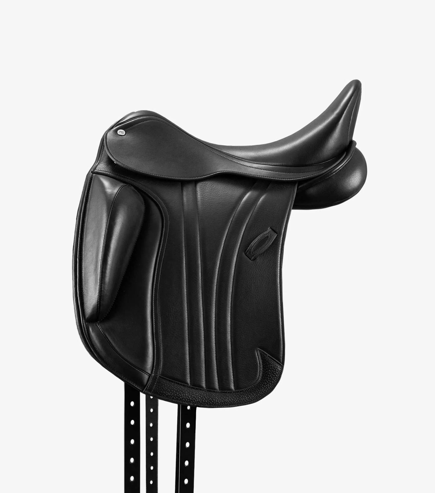 Selle de dressage mono-quartier PREMIER EQUINE Marseille en cuir aniline