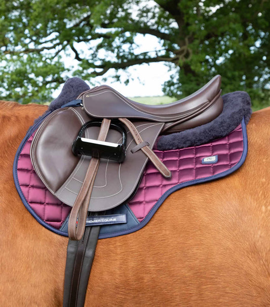 Selle de saut PREMIER EQUINE synthétique Prideaux Close Contact