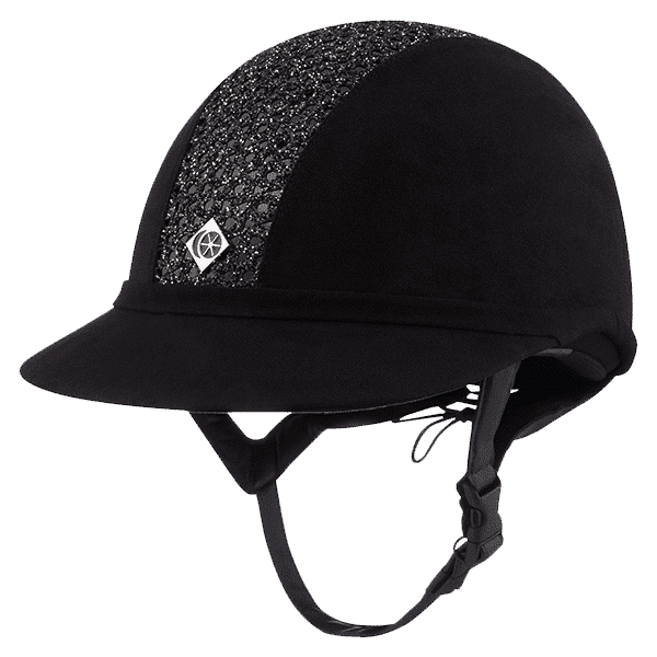 Casque CHARLES OWEN SP8+ Micro-suède & Strass, 2 coloris