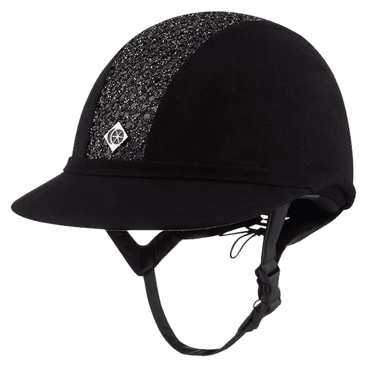 Casque CHARLES OWEN SP8+ Micro-suède & Strass, 2 coloris