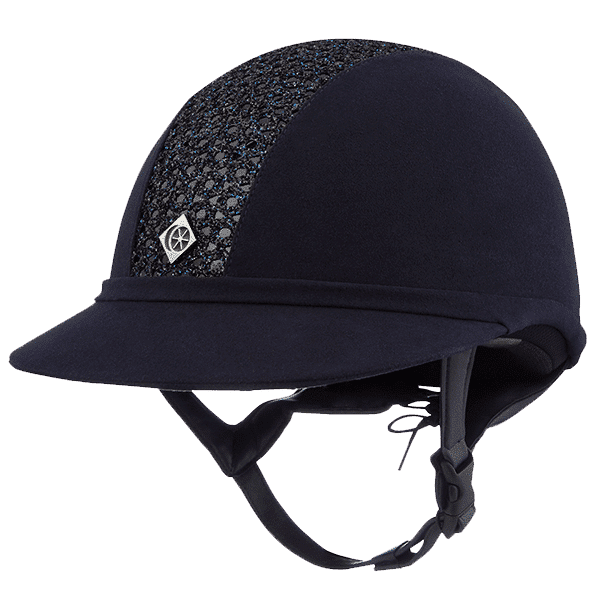 Casque CHARLES OWEN SP8+ Micro-suède & Strass, 2 coloris