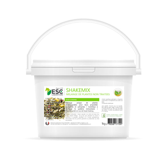 SHAKEMIX ESC – Headshaking cheval – Mélange de plantes