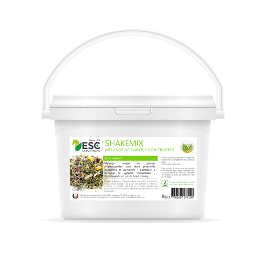 SHAKEMIX ESC – Headshaking cheval – Mélange de plantes