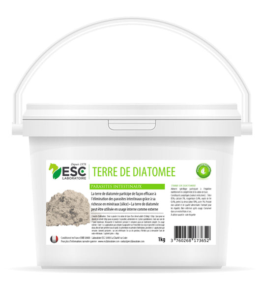 TERRE DE DIATOMEE ESC – Parasites externes Cheval