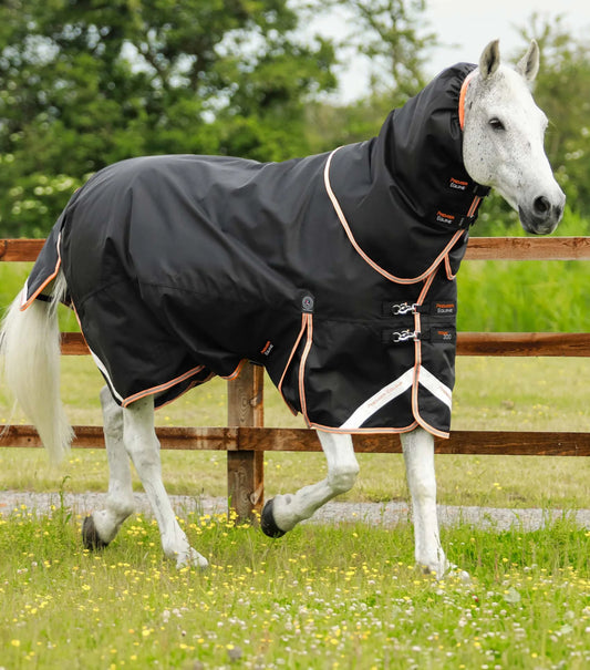 Couverture d'extérieur PREMIER EQUINE "TITAN 1680D" 300g avec couvre-cou ajusté amovible