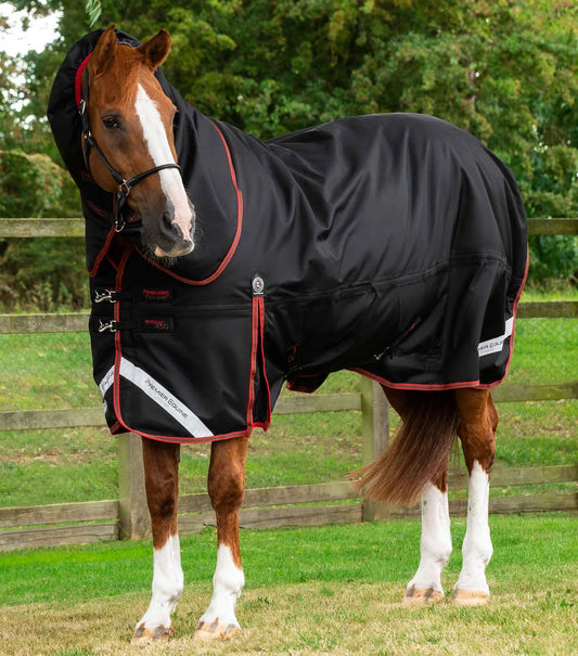 Couverture d'extérieur PREMIER EQUINE "TITAN 1680D" 450g avec couvre-cou ajusté amovible