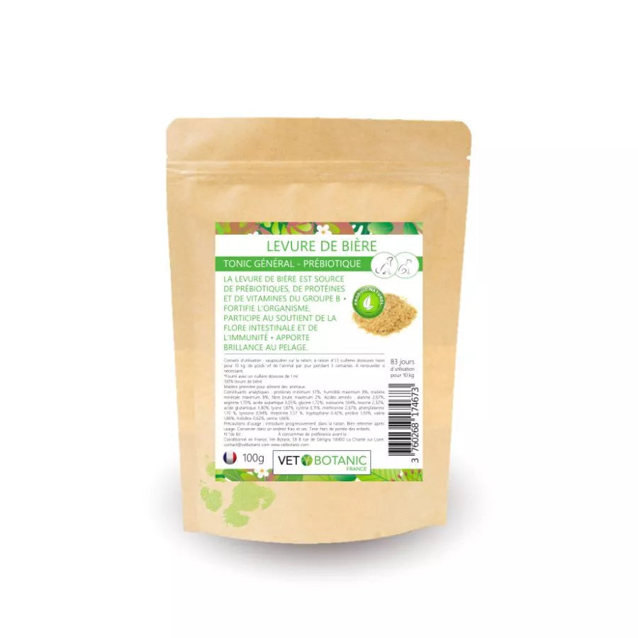 LEVURE DE BIERE CHATS ET CHIENS