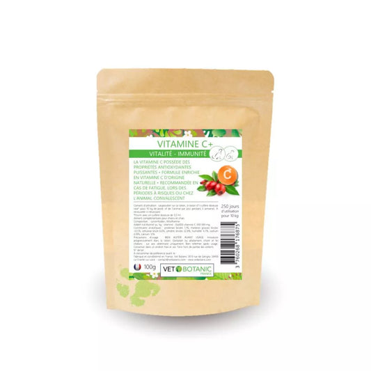 VITAMINE C + – Vitalité et Immunité chiens et chats