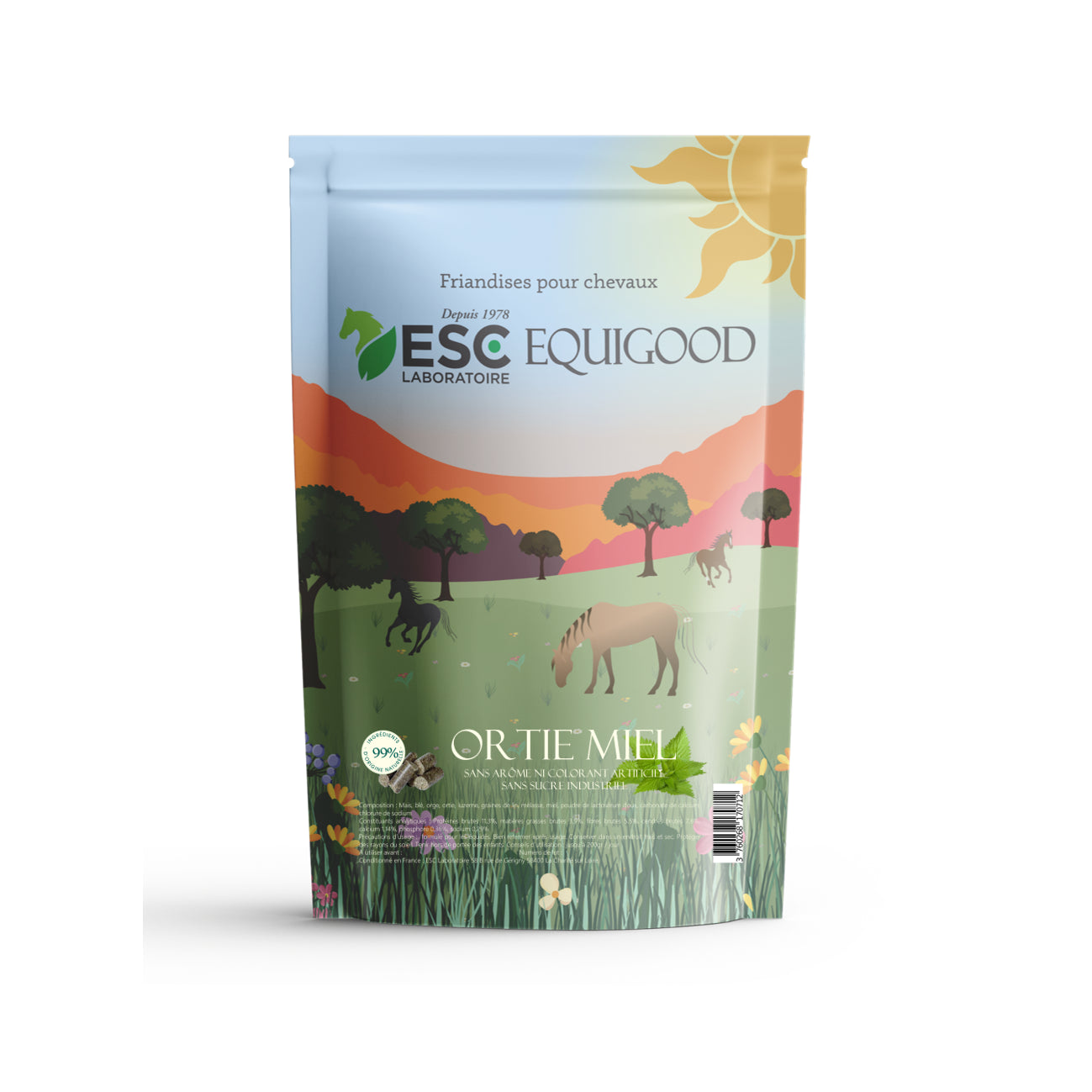 EQUIGOOD ORTIE MIEL – Friandises pour chevaux