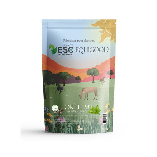 EQUIGOOD ORTIE MIEL – Friandises pour chevaux