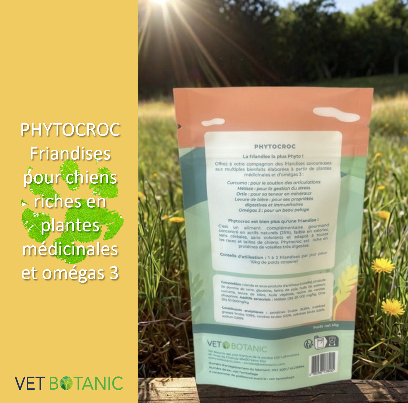 PHYTOCROC – Friandises aux plantes pour chiens